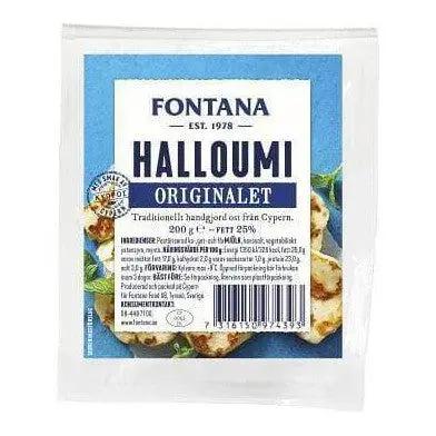 Fontana Halloumi Orginalet Grillcheese - Grill Cheese 200g