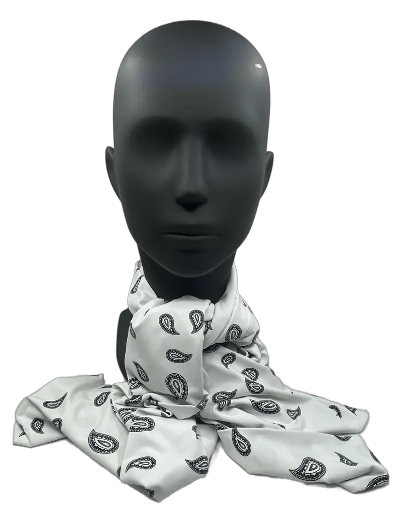 Foulard/Schal mit Glarner Paisley