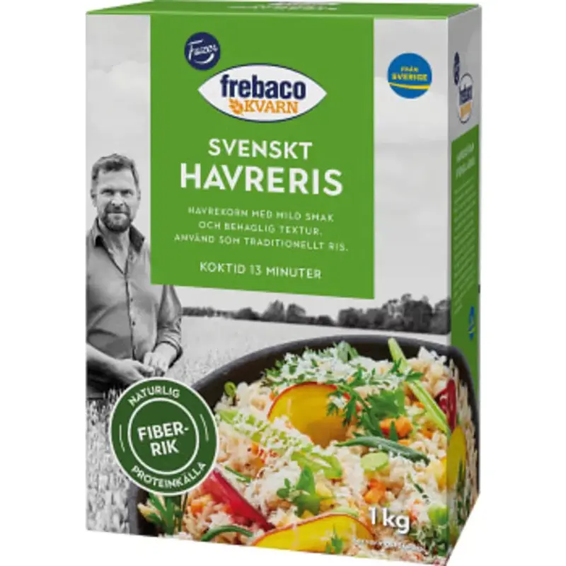 Frebaco Havreris Svenskt - Oatmeal Swedish - 1 kg