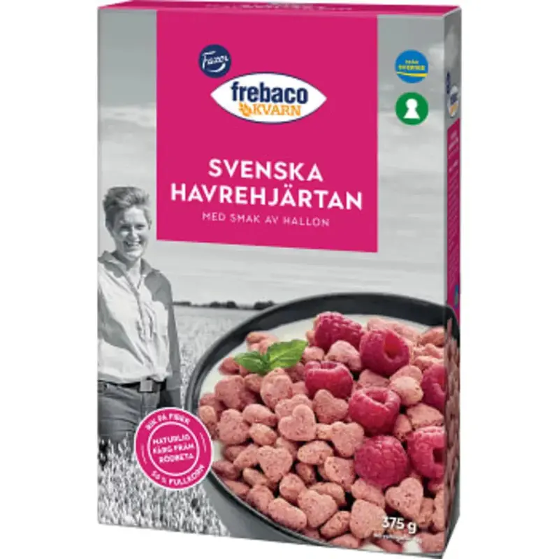 Frebaco Svenska Havrehjärtan - Swedish Oat hearts - 375g