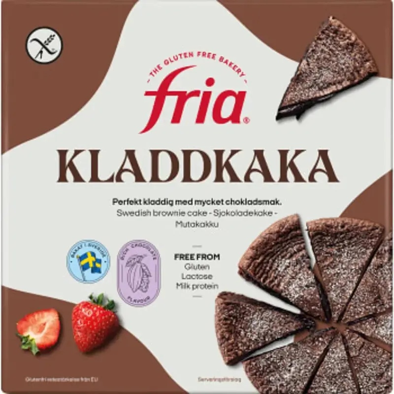 Fria Kladdkaka - Frozen Chocolate Cake gluten-free 400g