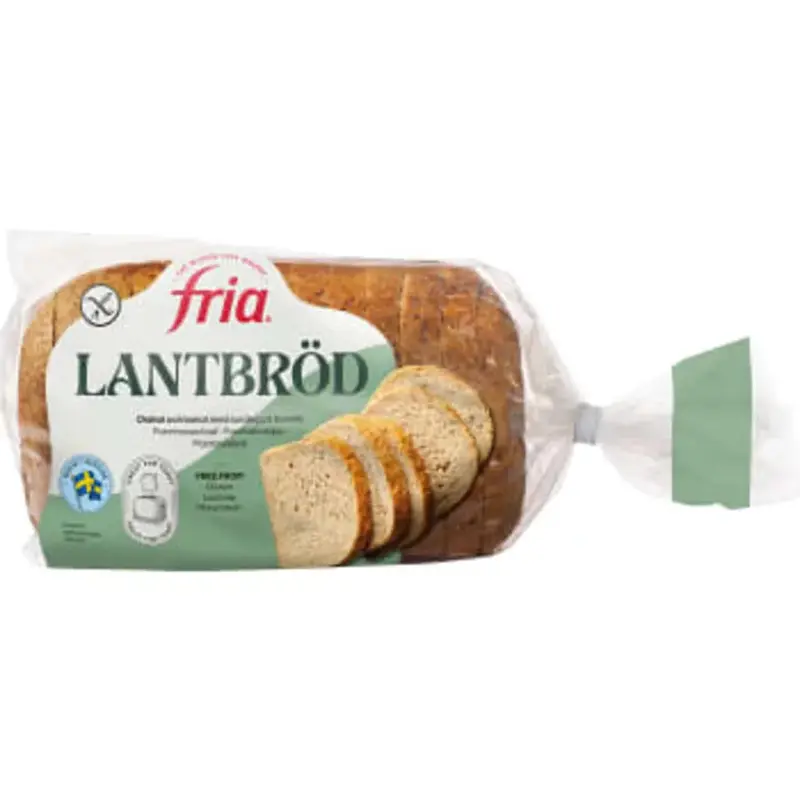 Fria Lantbröd Glutenfritt  - Country bread Gluten-free - 500 g