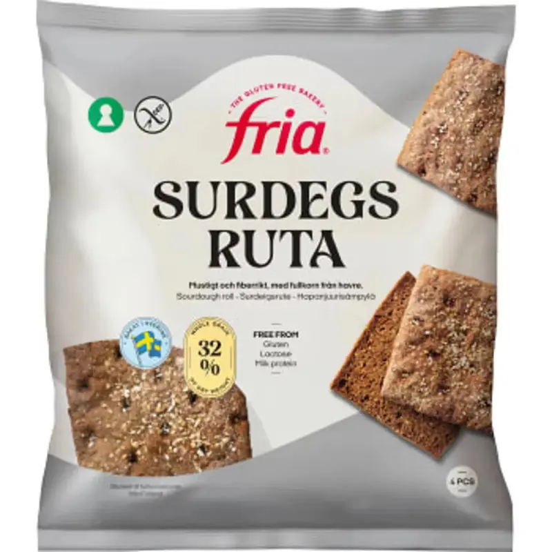 Fria Surdegsruta Glutenfri   -  Sourdough square Gluten-free - 280g