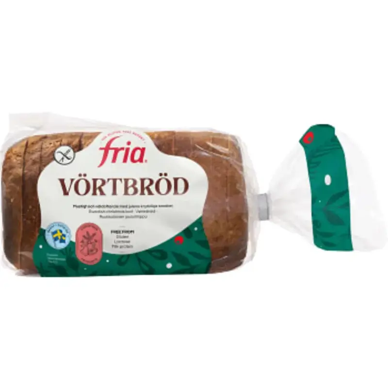 Fria Vörtbröd Glutenfri Fryst - Herb Bread Gluten Free Frozen - 500 g