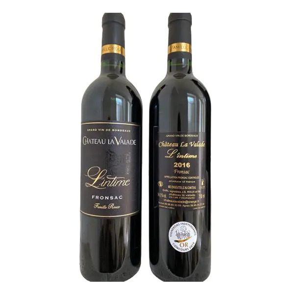 Fronsac - L'intime - Château la Valade 2017 6L