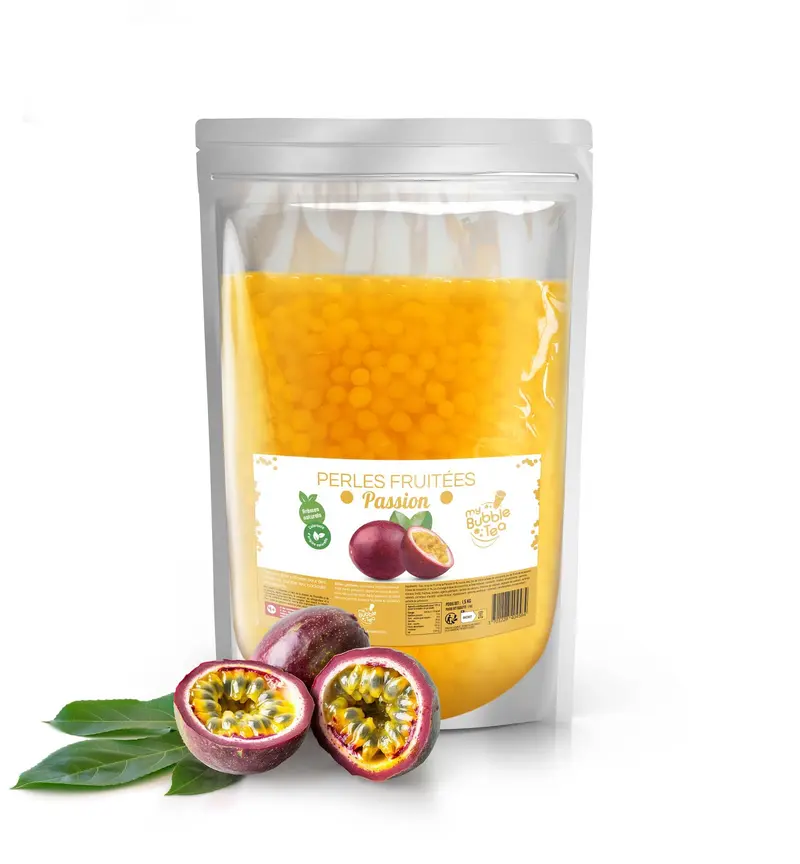 Fruchtige Perlen Passion - Bubble Tea - 1,5 kg
