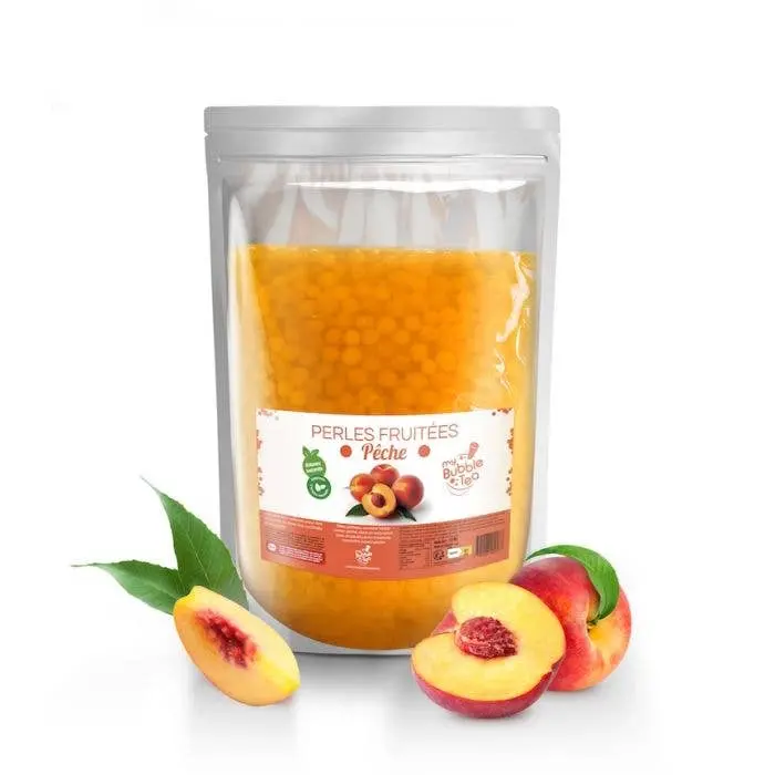 Fruchtige Perlen Pfirsich - Bubble Tea - 1,5kg