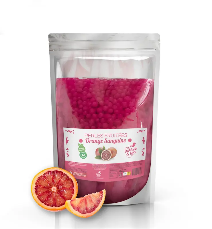 Fruchtperlen Blutorange - Bubble Tea - 1,5 kg