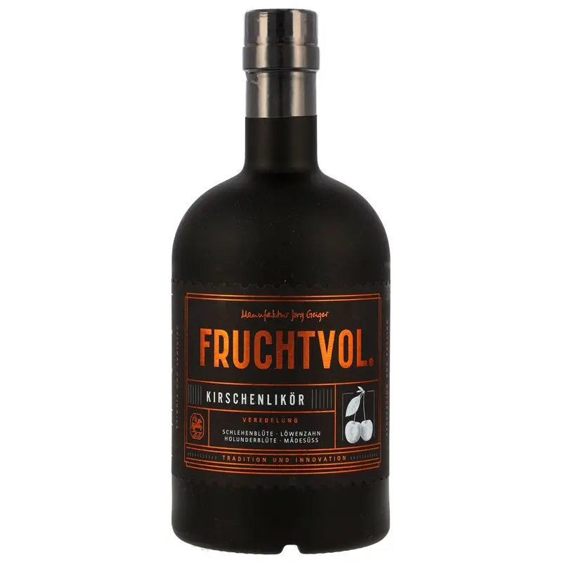 FRUCHTVOL. Kirschenlikör - Manufaktur Jörg Geiger