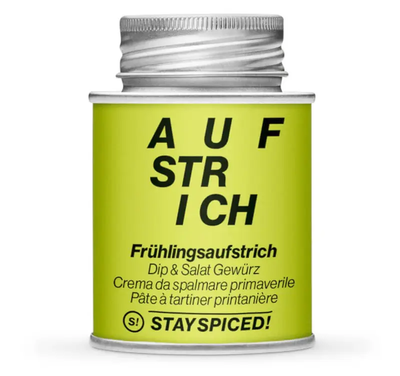Frühlingsaufstrich Gewürz