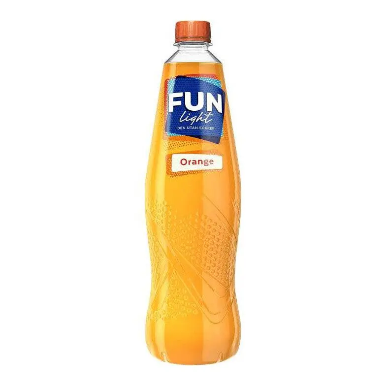 Fun Light Lightdryck Apelsin Sockerfri - Sugar free Syrup Orange 1l