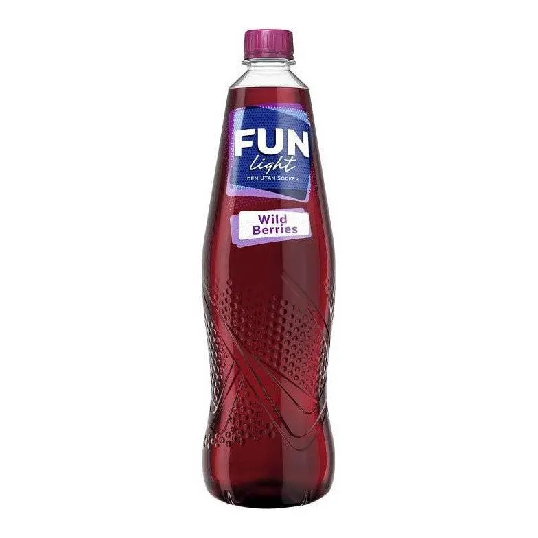 Fun Light Lightdryck Wild Berries Sockerfri - Sugar Free Syrup Wild Berries 1l