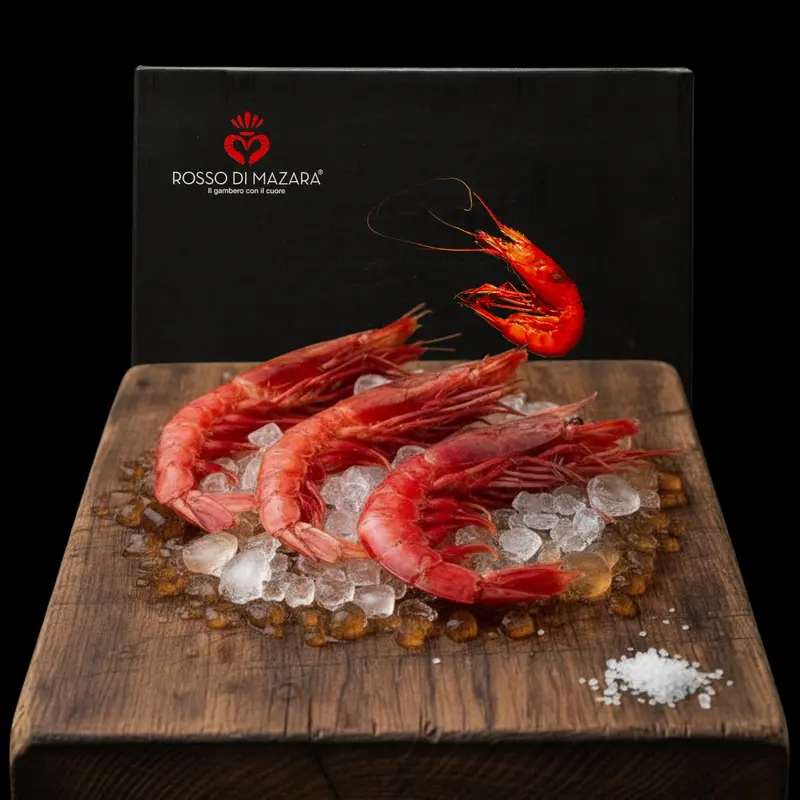 Gambero Rosso di Mazara, rohe Tiefsee-Garnelen, 250 g
