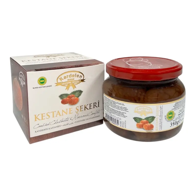 Ganze Kandierte Kastanien – 350 g