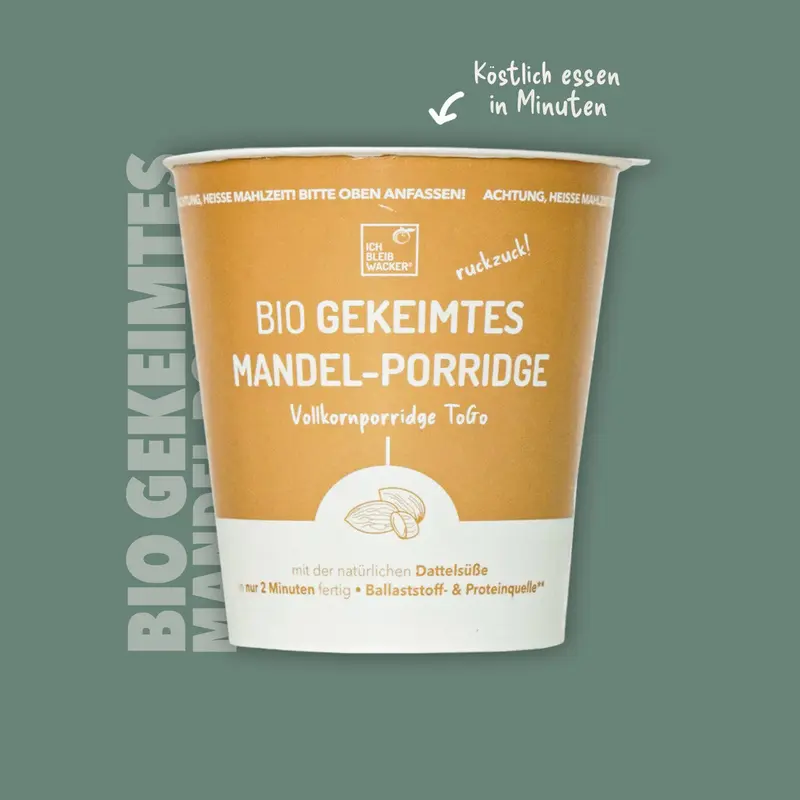 Gekeimtes Mandel-Porridge Bio, 80g