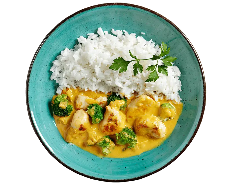 Gelbes Curry "Butter Chicken Style"