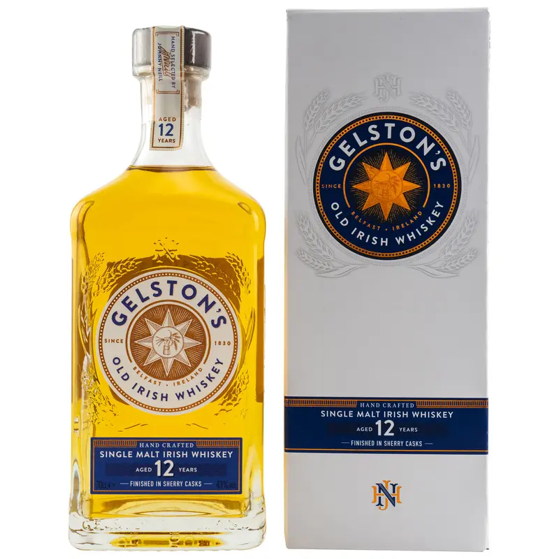 Gelstons 12 y.o. Single Malt Irish Whiskey Sherry Finish