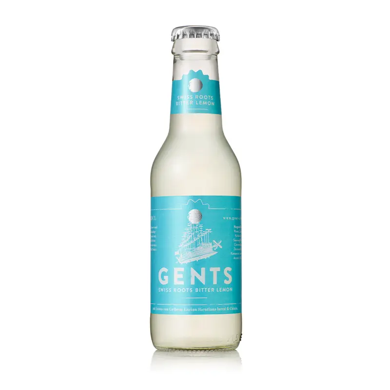 Gents Swiss Roots Bitter Lemon / 24 Fl.