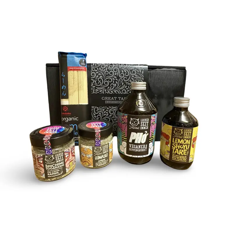 Genussbox Ramen „Veggie“ – kreativ kombinieren & genießen