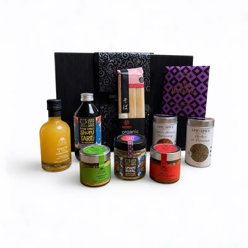 Genussbox „World of Flavors“ – Kulinarische Weltreise