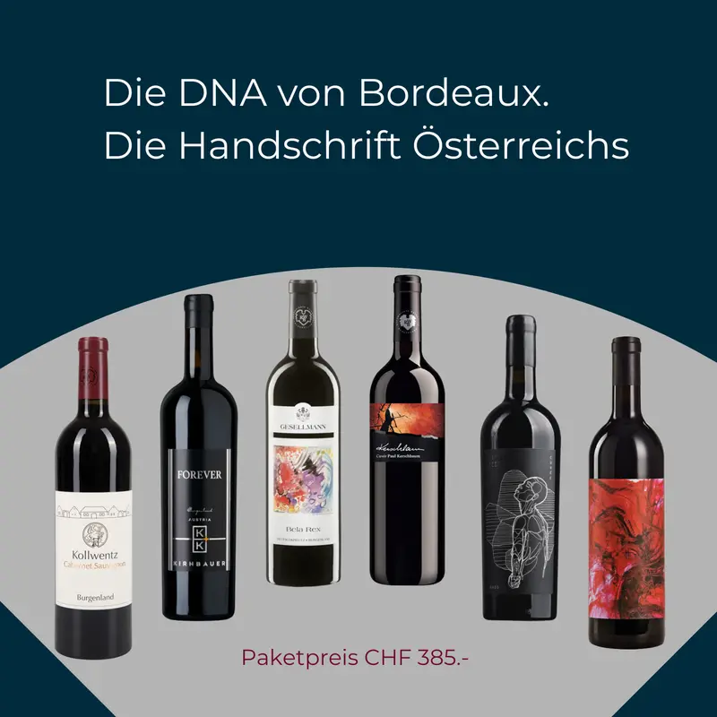 Genusspaket "Österreichs Bordeaux DNA"