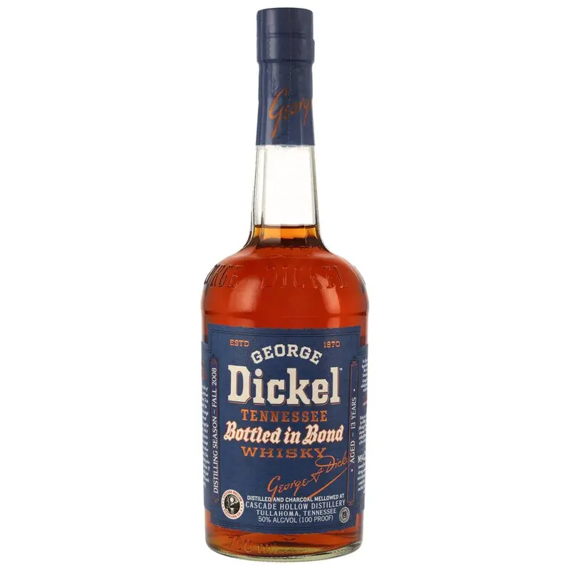 George Dickel 13 y.o. Bottled in Bond