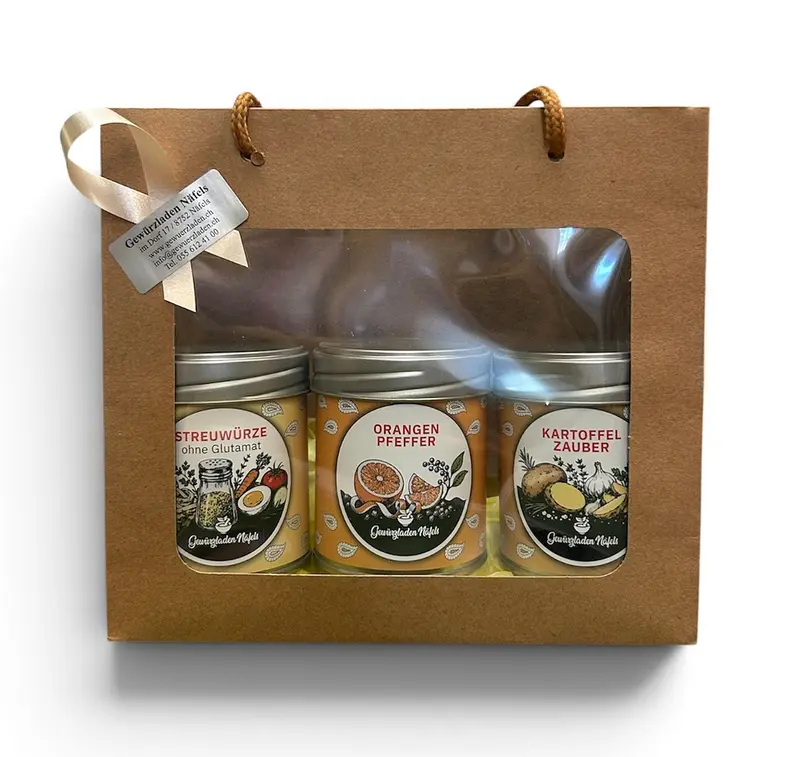 Geschenk Gewürzsäckli 3er