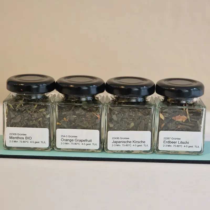 Geschenk-Set  Grüntee aromatisiert