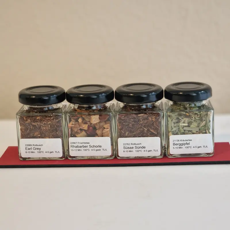 Geschenk-Set Rotbusch/Kräutertee/Früchtetee