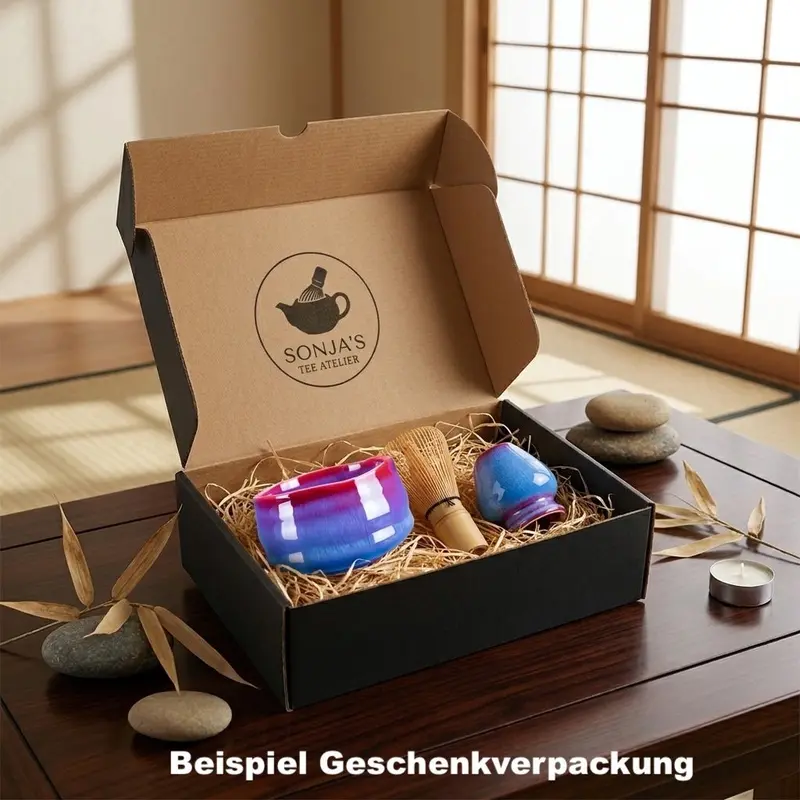 Geschenk Verpackung mattschwarz, Innen