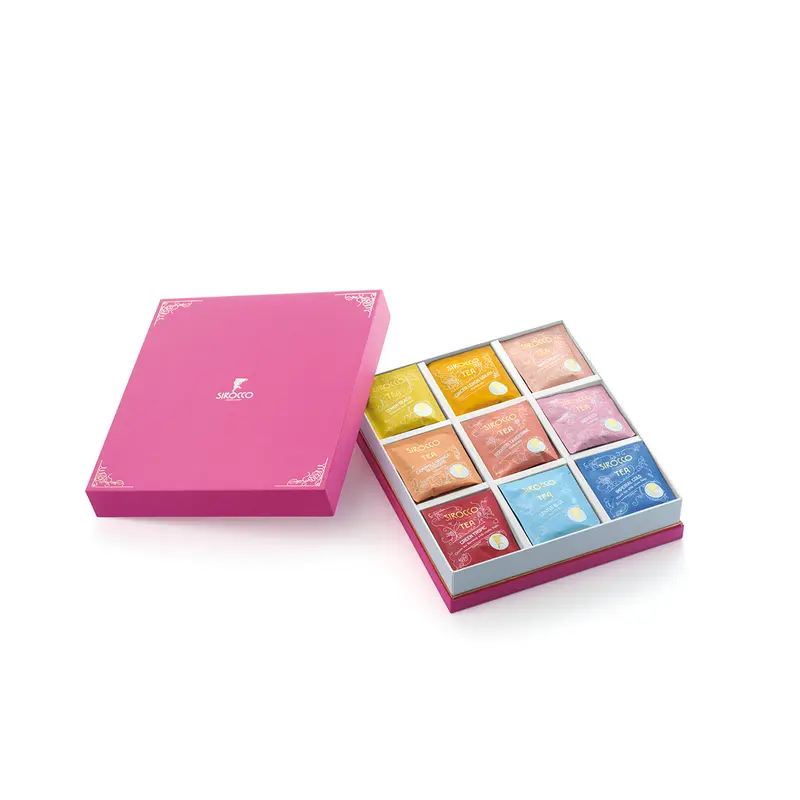 Geschenkbox «Fruchtaromen» pink