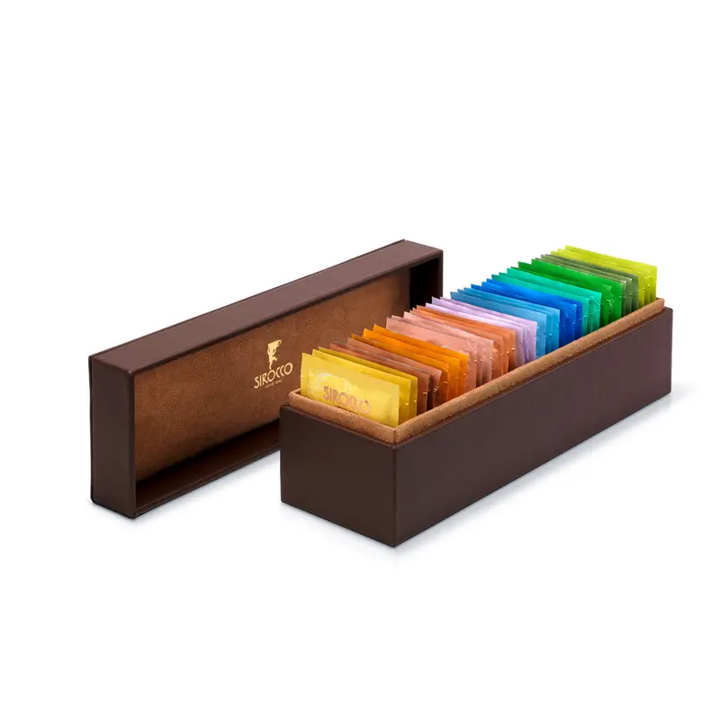 Geschenkbox klein aus Kunstleder