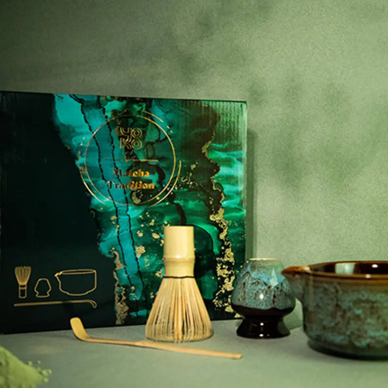 Geschenkbox Traditionelles Matcha-Set