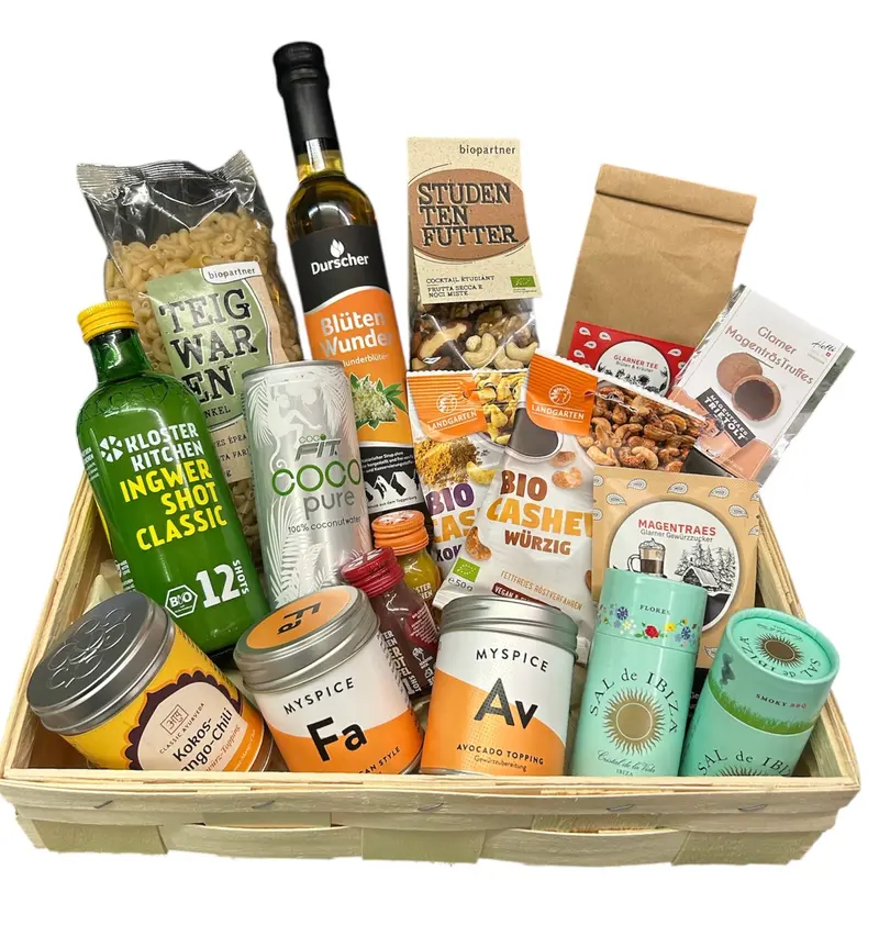 Geschenkkorb fit und munter