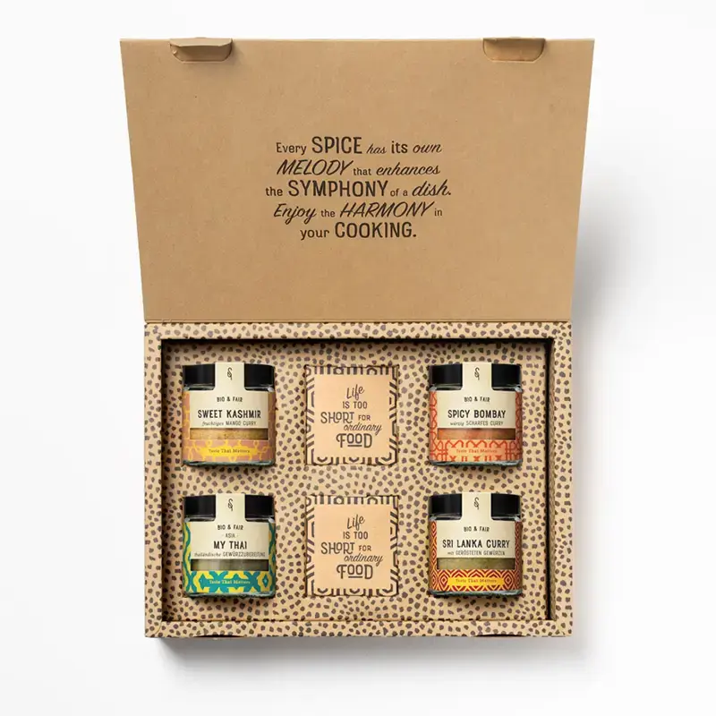 Gewürz-Set "Curry" BIO