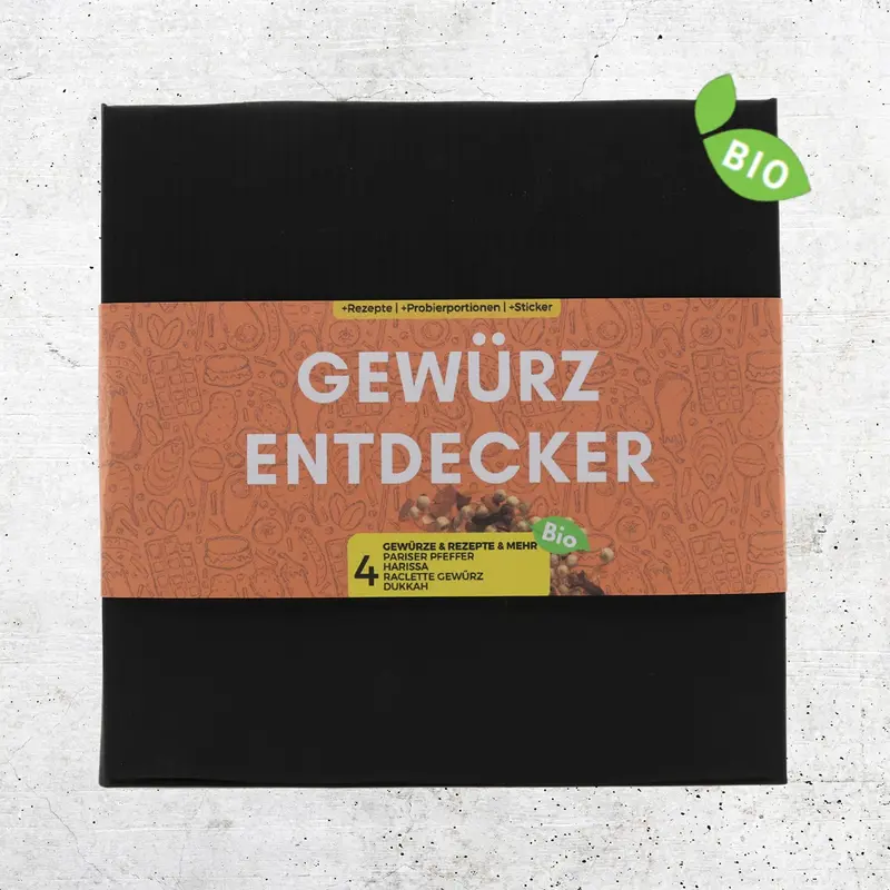 Gewürzentdecker Bio - Geschenkbox