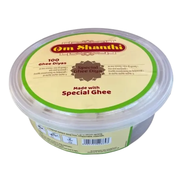 Ghee Diya 100 Pcs - 10 g