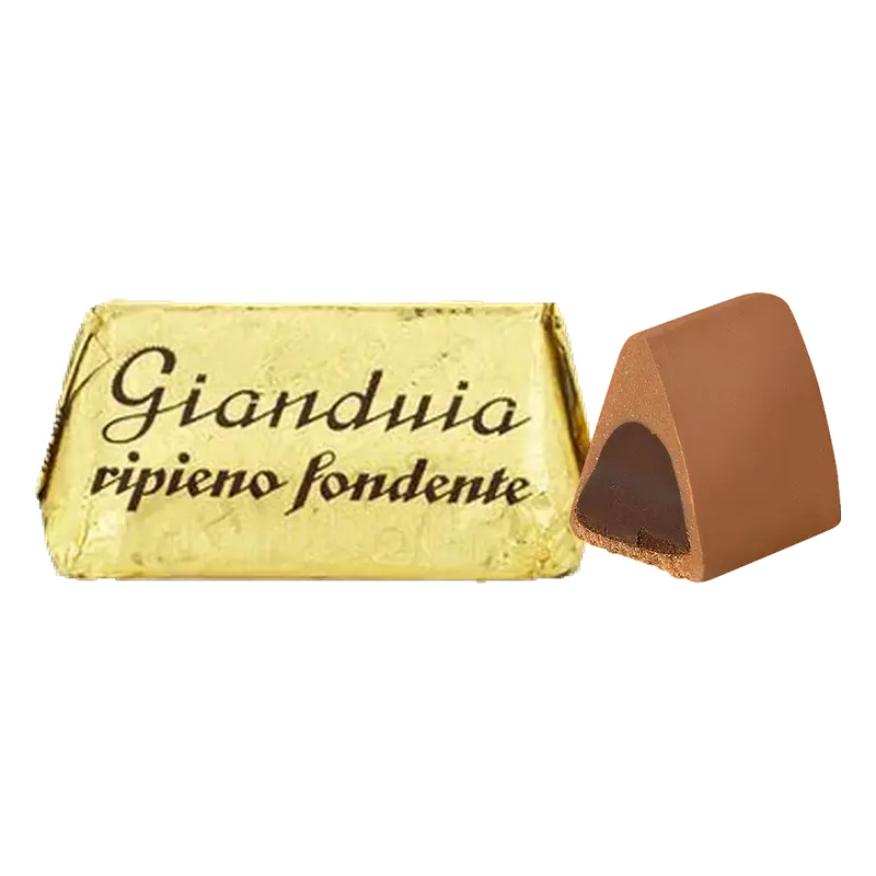 Gianduiotti Gianduja-Pralinen Zartbitter-Füllung