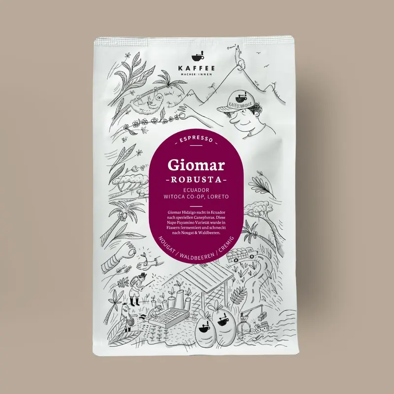 Giomar, Espresso aus Ecuador