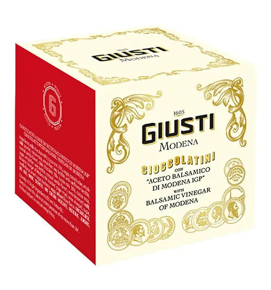 GIUSEPPE GIUSTI Pralinen mit Balsamicoessig aus Modena - 250g