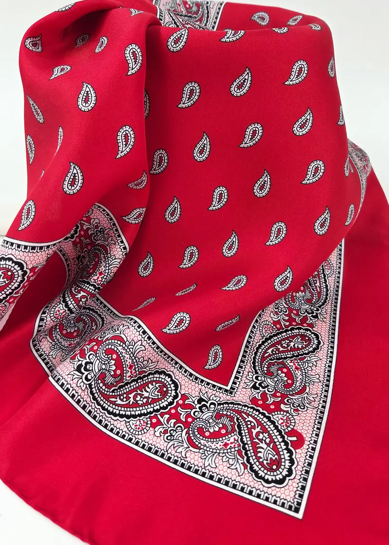 Glarner Tüechli Seide – 100% Seide, 50 × 50 cm