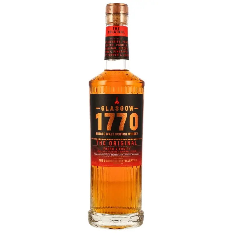 Glasgow 1770 - The Original - 1st Fill ex-Bourbon Casks, Virgin Oak Cask Finish - 700ml ohne GP