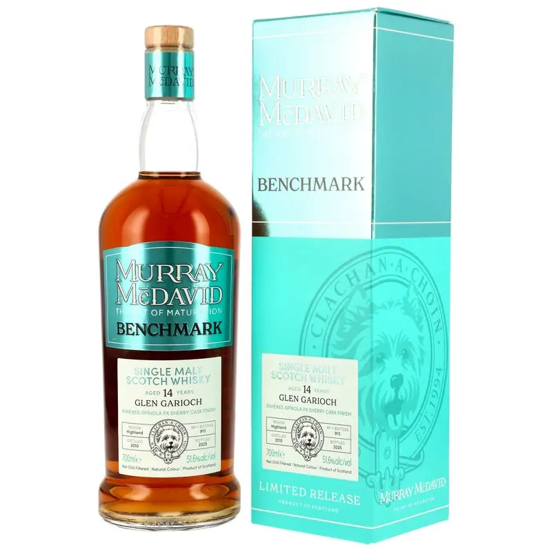 Glen Garioch 2010/2025 - 14 y.o. - PX Sherry Cask Finish - Murray McDavid