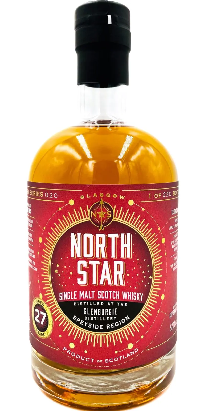 Glenburgie 1995, 52.1% 27y.o-North Star