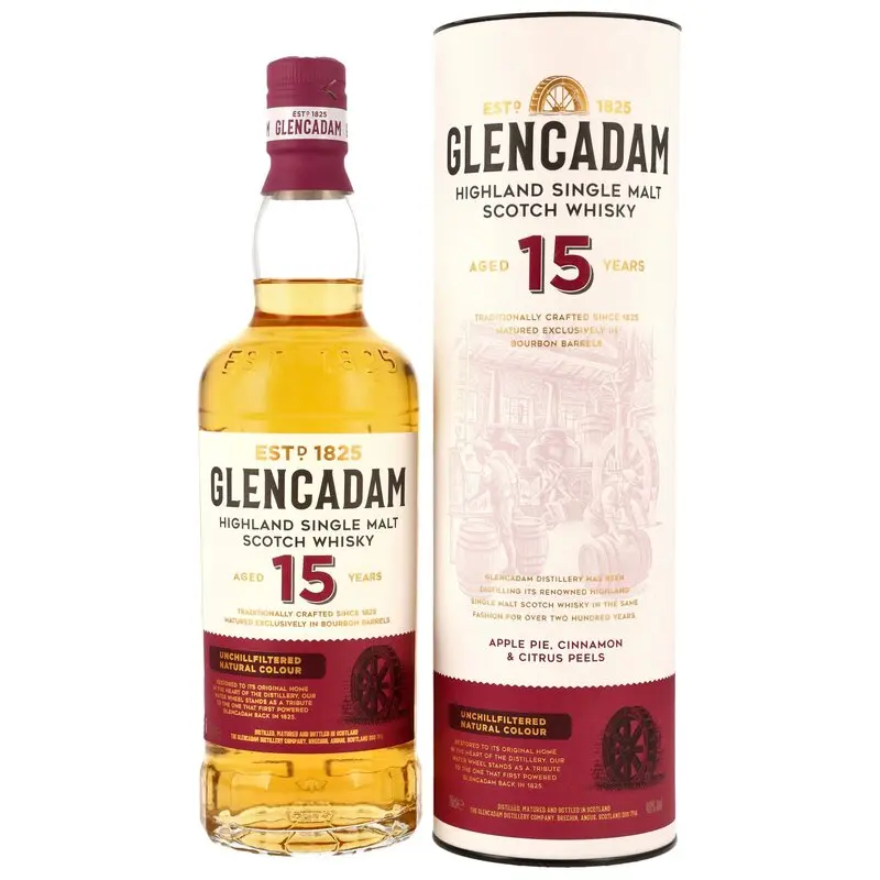 Glencadam 15 y.o. - Neue Ausstattung 2026