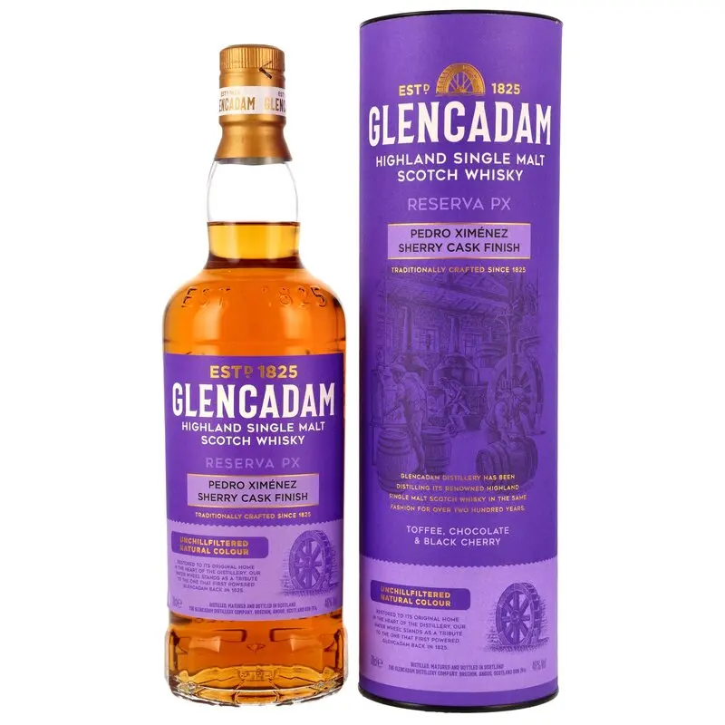 Glencadam Reserva PX - Sherry Cask Finish - Neue Ausstattung 2026