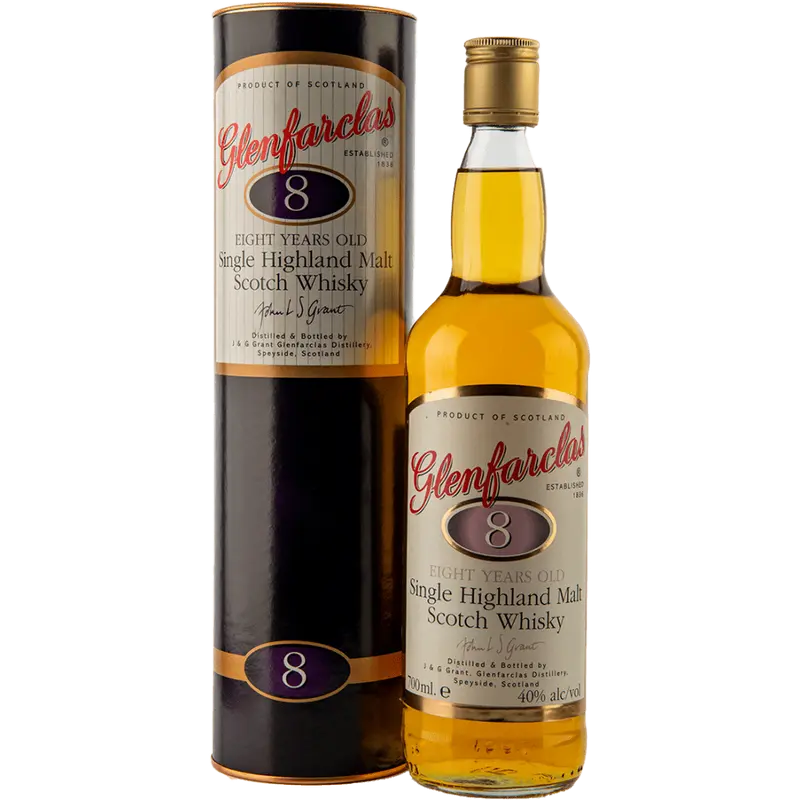 Glenfarclas 8 Years Single Malt Whisky 40%