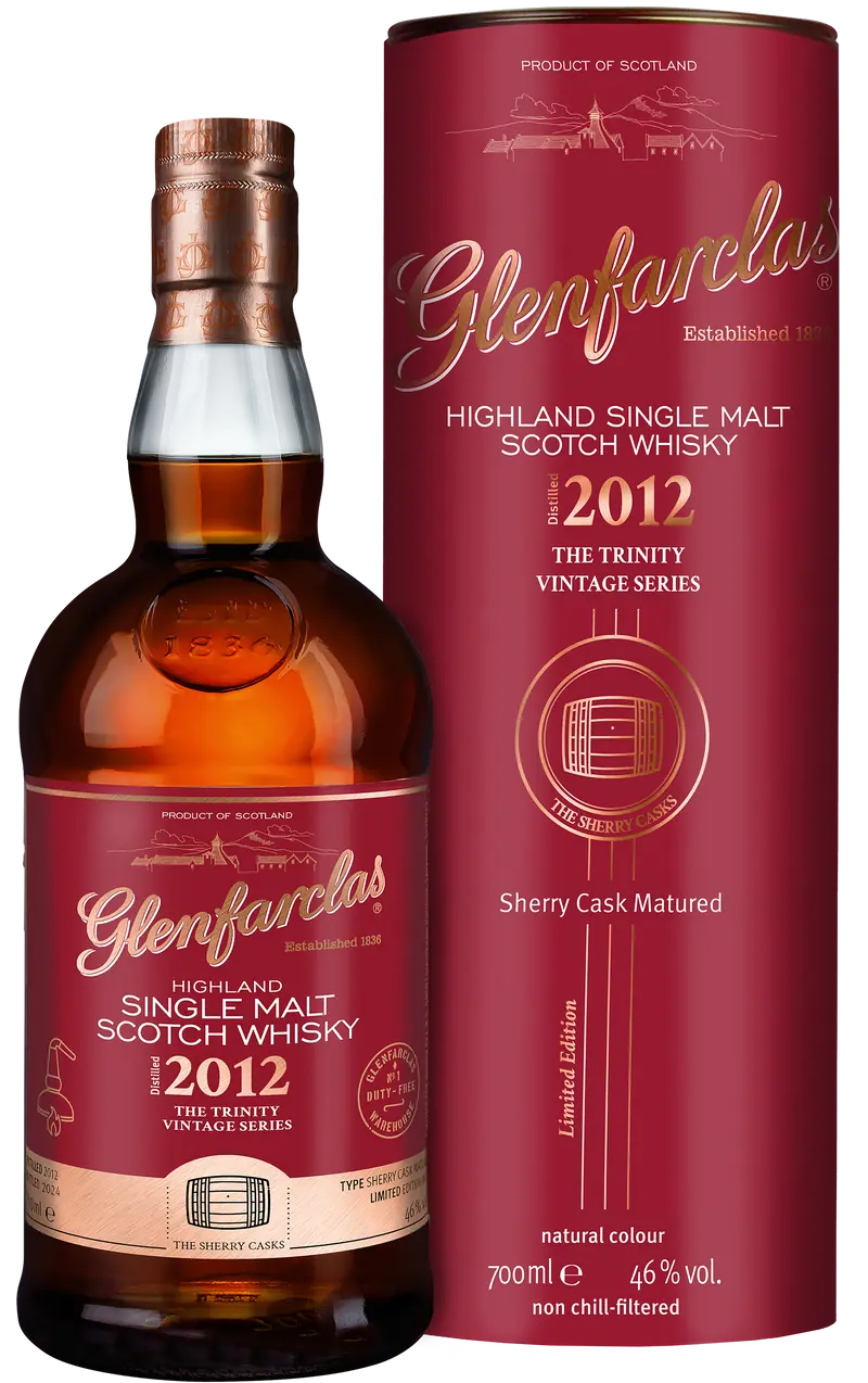 Glenfarclas · The Trinity Vintage Series No. 1 · The Sherry Casks · Vintage 2012