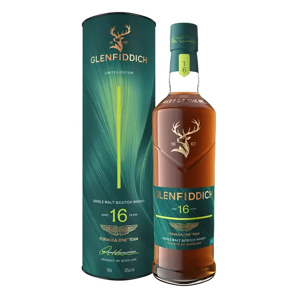 Glenfiddich 16 Years Old Aston Martin Formula One Team Release 2 - 70cl