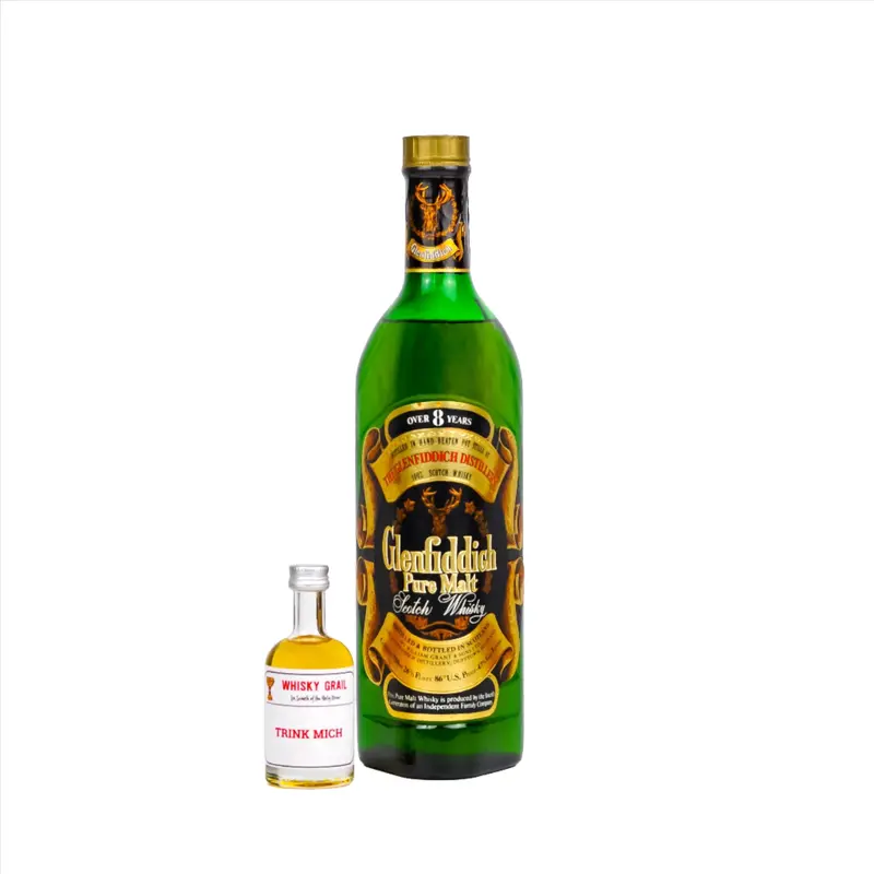 Glenfiddich Pure Malt Over 8 Years 90s